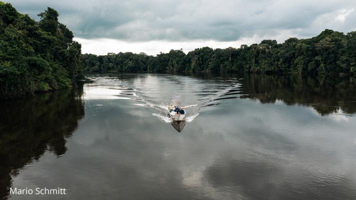 Der Amazonas ist der zweitlängste Fluss der Welt /DAHW